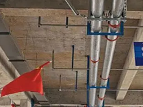 曾都管廊支架的安装方法